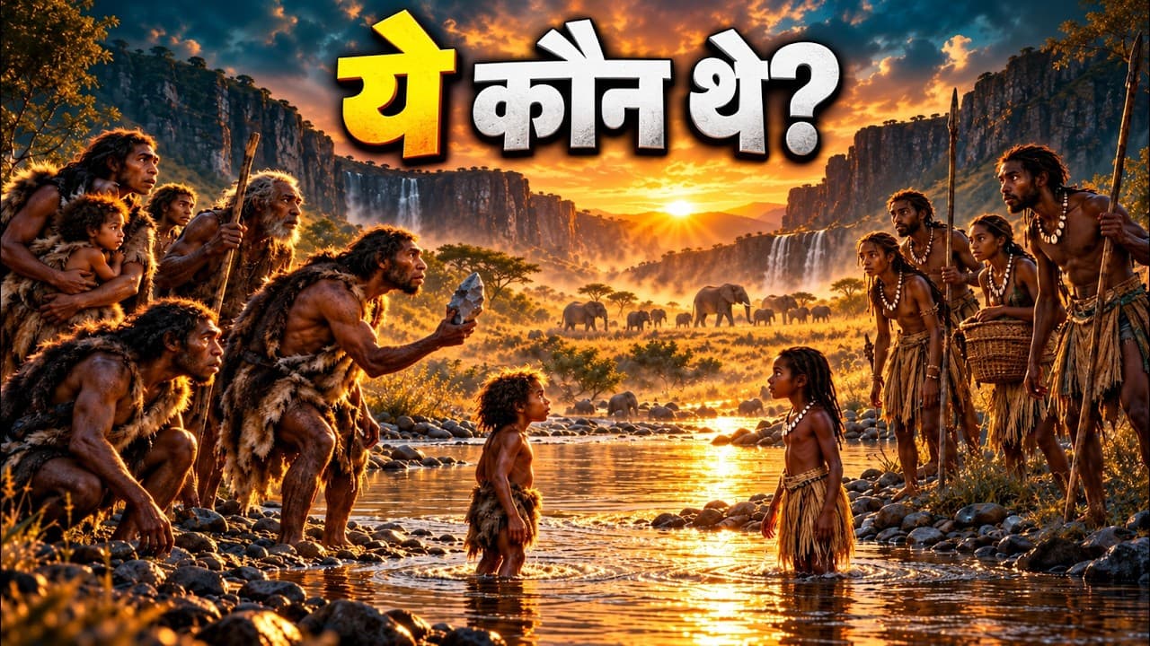 भारत बनने से पहले इस धरती पर कौन था? | आदिमानव, नर्मदा की खोपड़ी, वो DNA | Early Humans of India — वीडियो थंबनेल