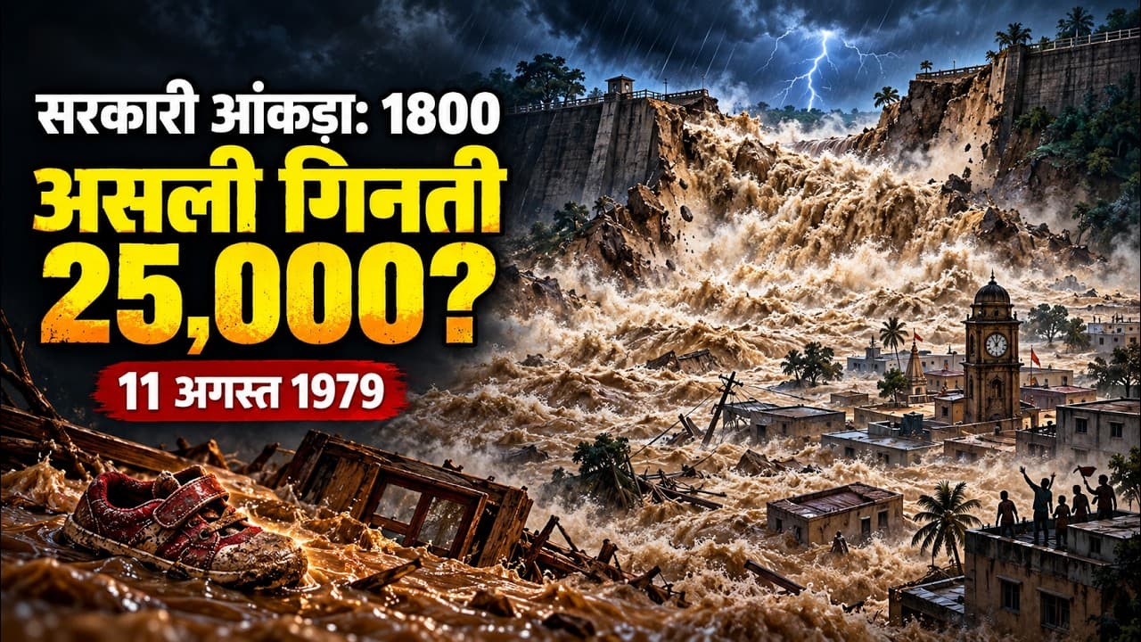 मोरबी बाँध हादसा 1979: जब कुछ ही मिनटों में शहर डूब गया — Story Factory Hindi documentary का thumbnail